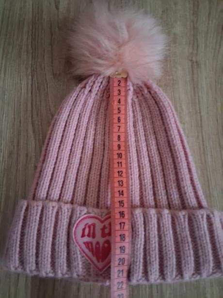 Ružová dievčenska čiapka, gate,56