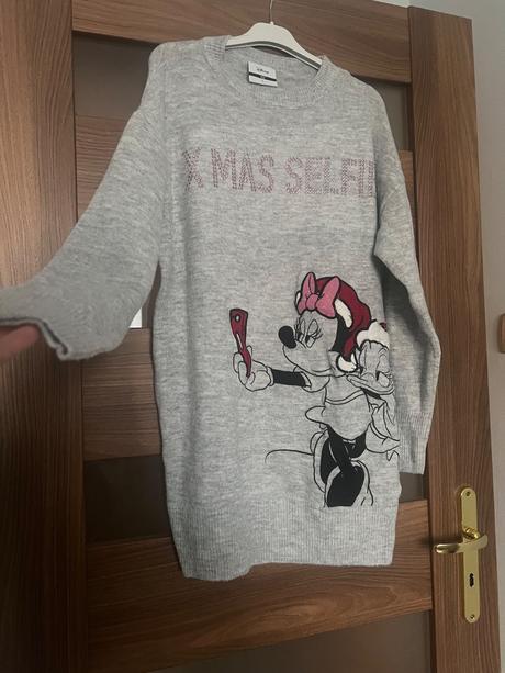 Svetrové šaty, disney,l