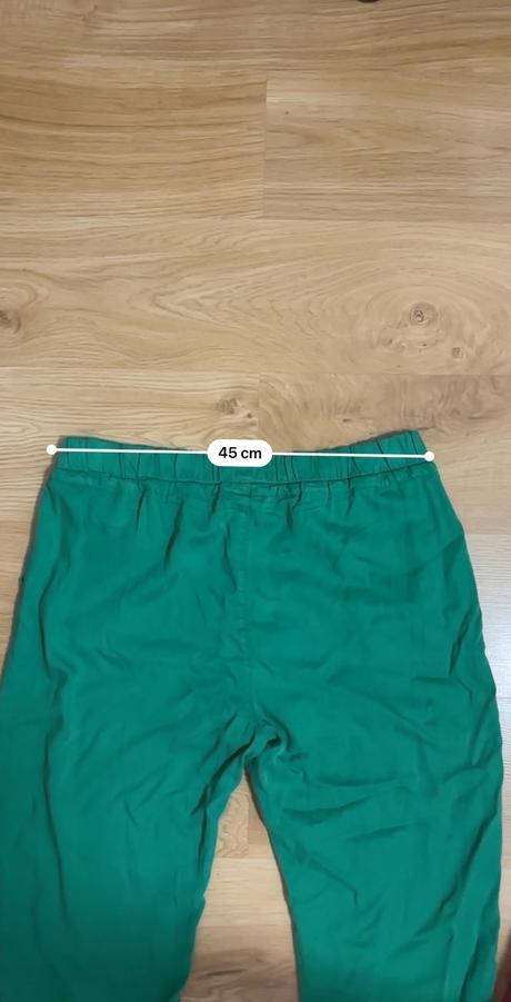 Nohavice zelené, xl