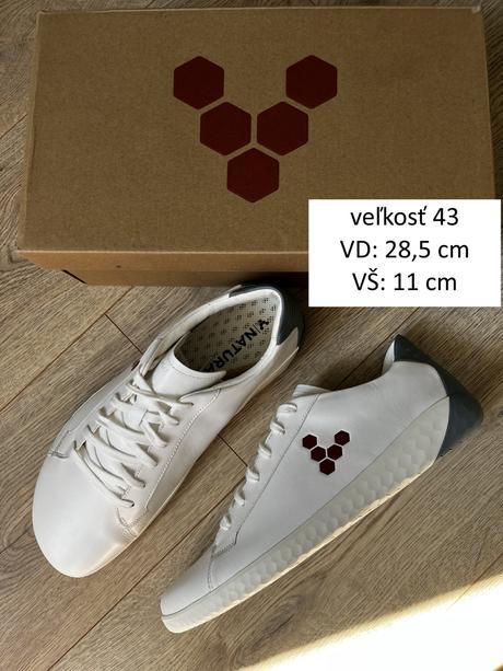 Vivobarefoot tenisky geo court m, vivobarefoot,43