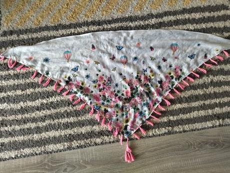 Zvieratková šatka 110/128, h&m,110