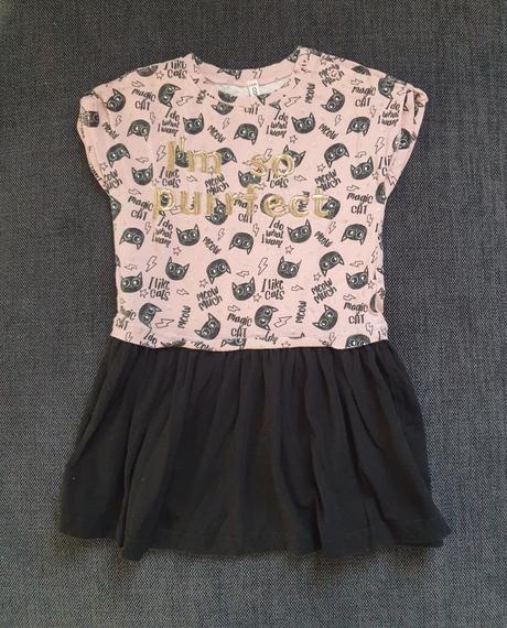 Pohodlné šaty mačky, coccodrillo,98