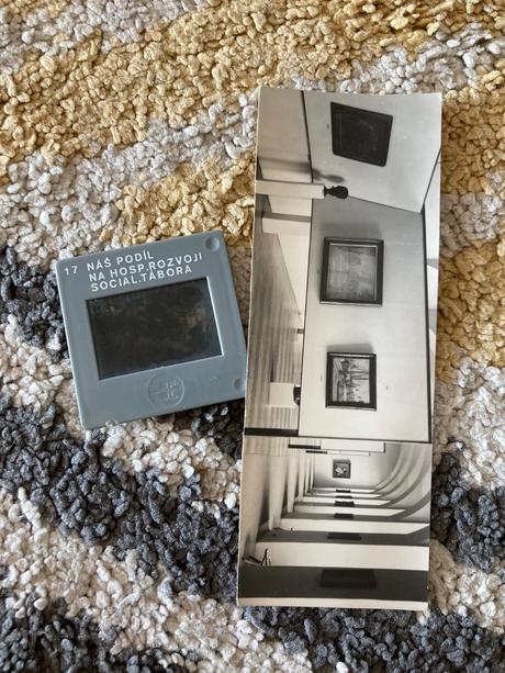 Pohľadnica orbis 1966 a diapozitív,