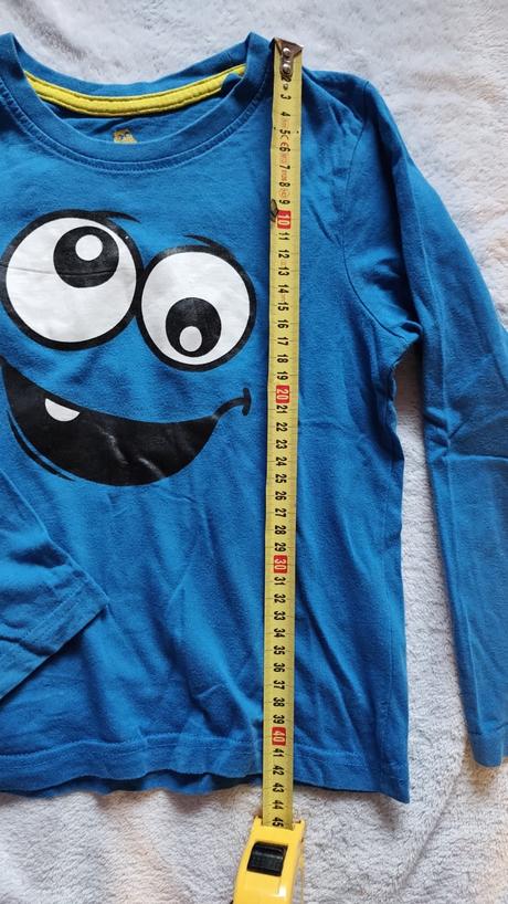 Bavlnené tričko 2 x - 4-6 rokov, lupilu,116