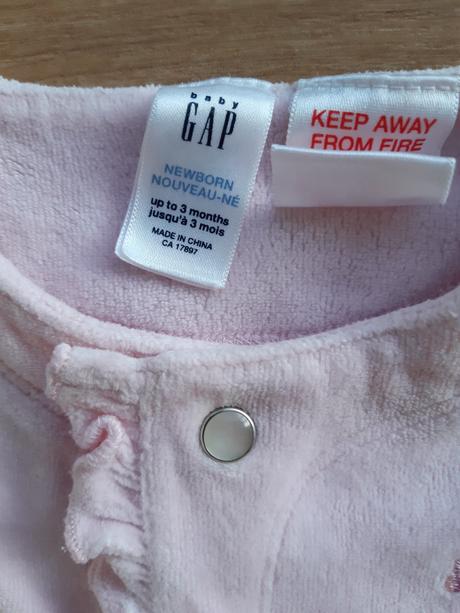 Detský bavlnený overal gap, gap,62