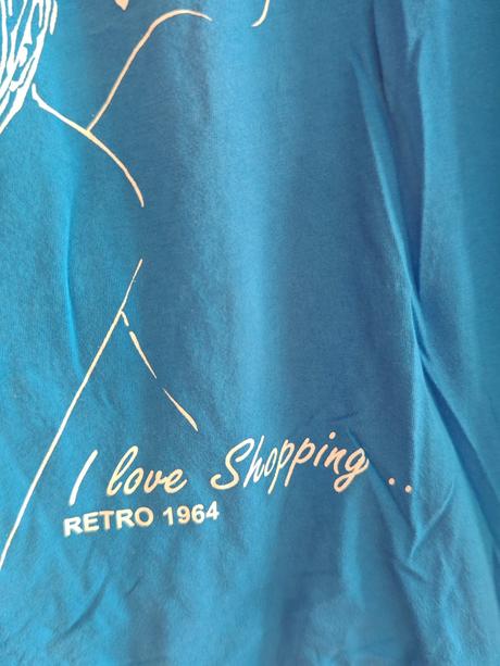 Retro jeans originál štýlové moderné tričko s, s