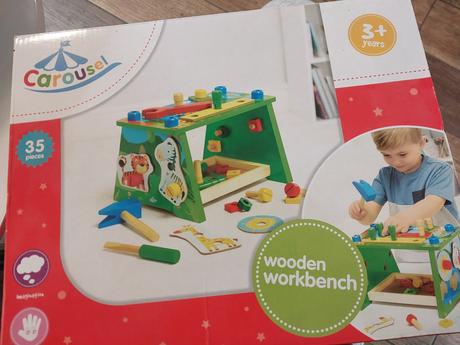 Stolček drvený na hranie, 