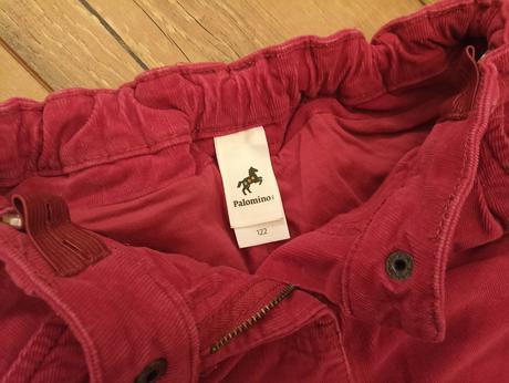 Zateplené nohavice - top stav, palomino,122