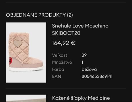 Snehule love moshino skiboot20, 39