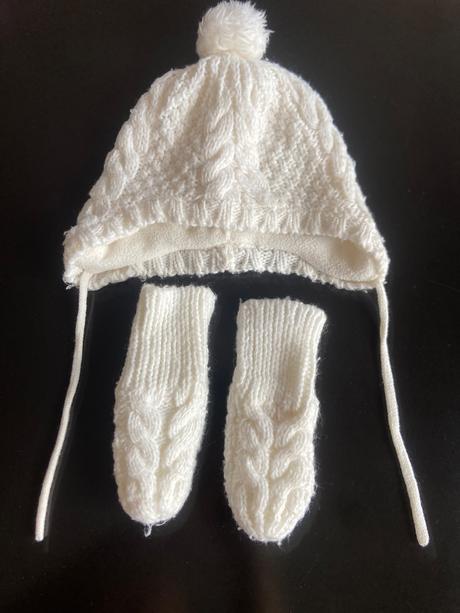 Diev.čiapka a rukavičky h&m, h&m,86