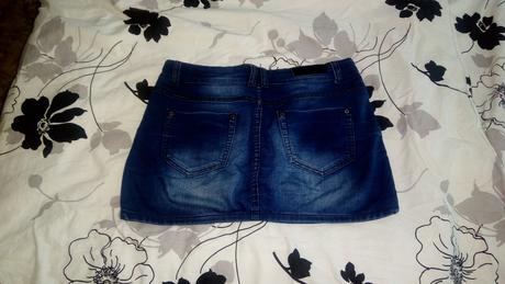 Damska riflova sukna, fishbone,m