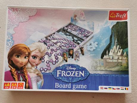 Hra frozen board game,