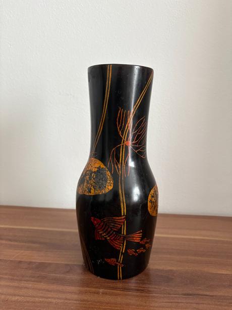 Drevená vietnamská váza, 