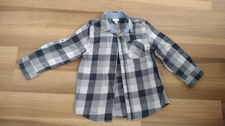 Frajerská košeľa, vertbaudet,110