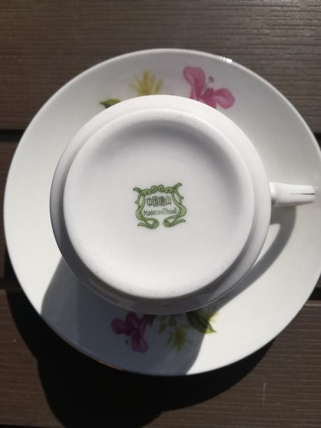 Retro šálky s tanierikom,