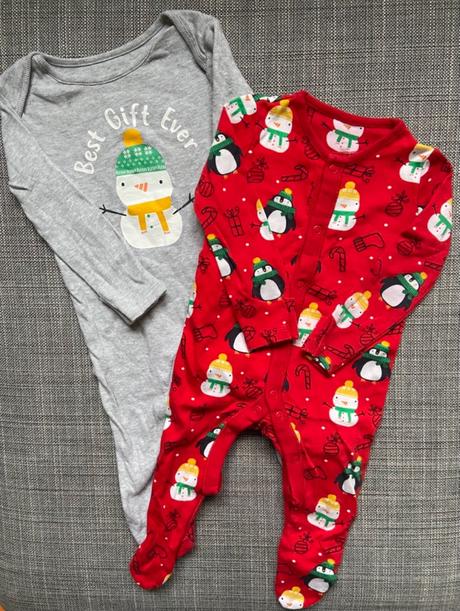 F&f vianočný set dupačiek 68, f&f,68