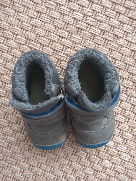 Kožené oteplené topánky d.d.step, d.d.step,21