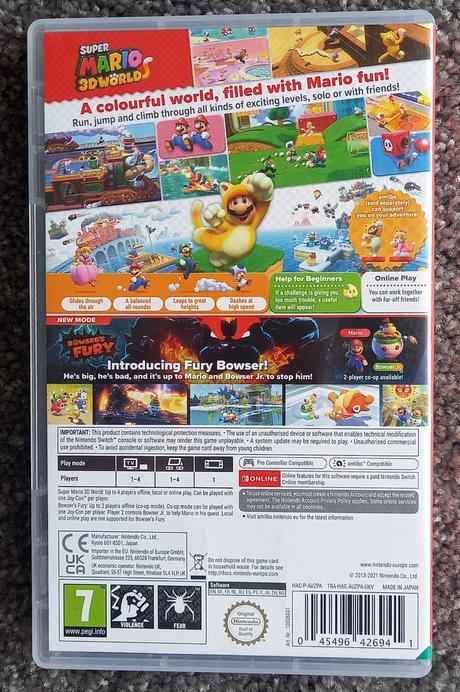 Super mario 3d world + bowsers fury - hra na ns.,
