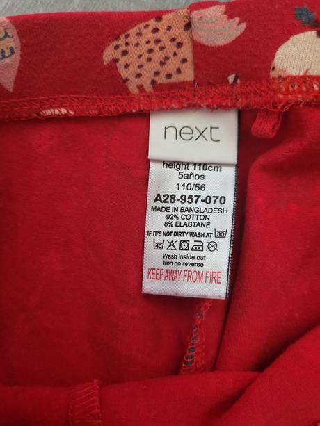 Vianočné legíny next, next,110