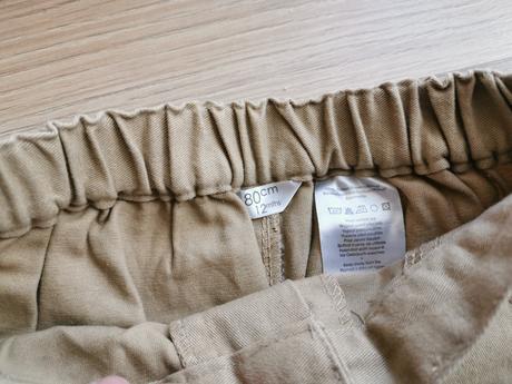 Hnedé nohavice 80, 80