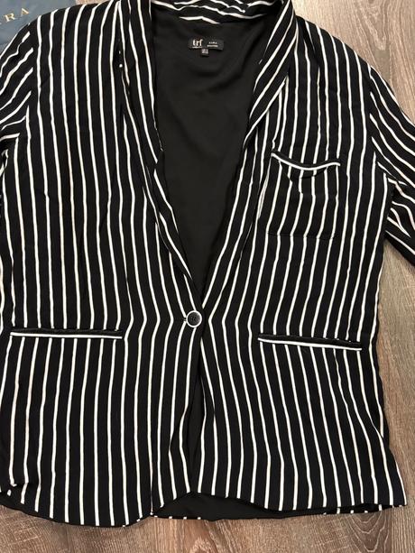 Zara damske pasikave sako xl, zara,xl