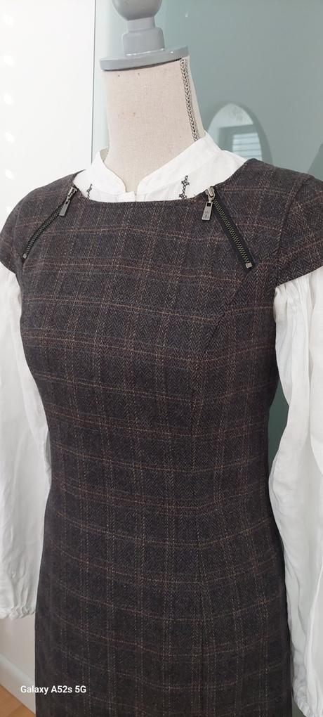 Claire vlnené šaty, s