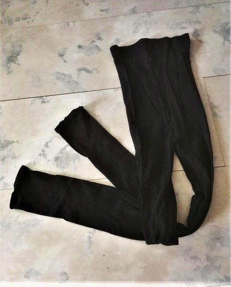 Hrubšie elast.pančuchy bez chodidiel,