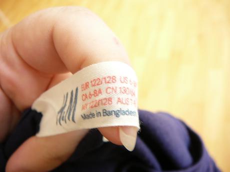 Dievcenske tielko, h&m,122