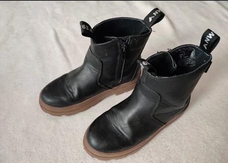 Kotníkové čižmy, h&m,32