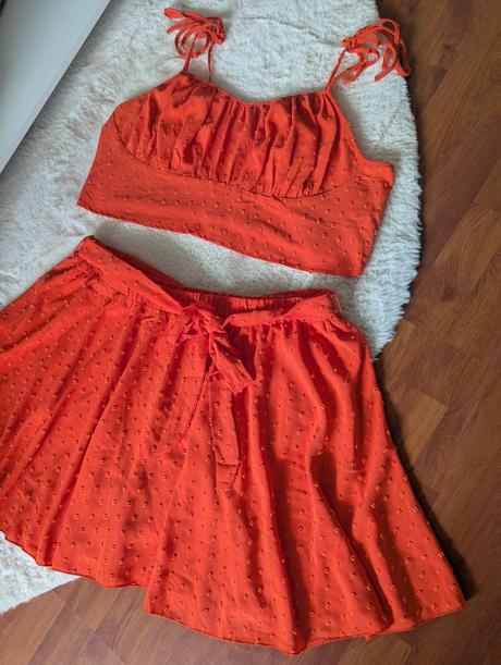 Letný set (top+sukňa) 48/50, 48