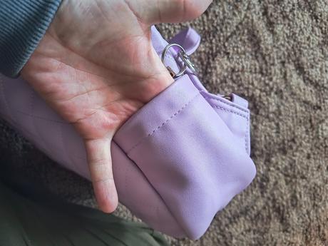 Fialový malý ruksacik, 