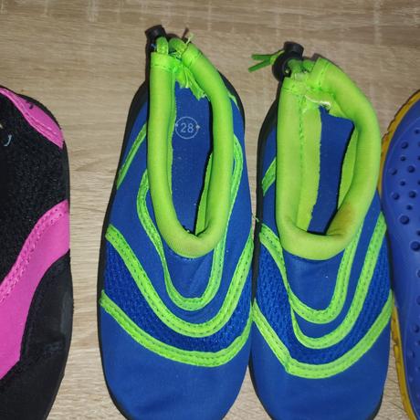 Takmer nové vodné topánky veľkosť 28,31,32 pár 2e, 28