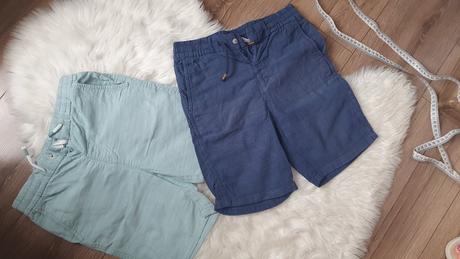 2x bavlnené kratasy h&m, h&m,128
