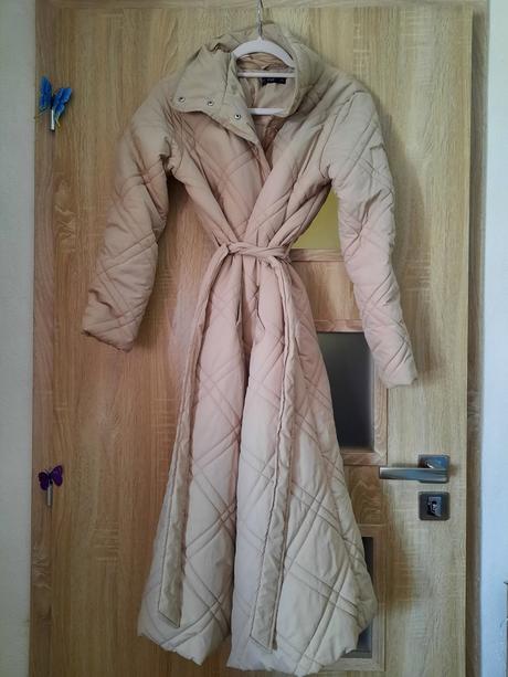 Krásna bunda, extra dlhá, f&f,xs