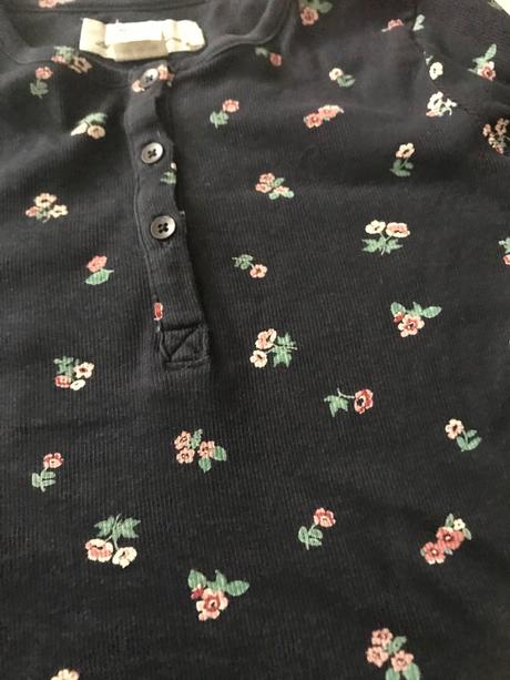 Tričko kvietok 8-10 rokov, h&m,134