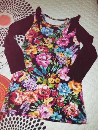 Šaty s dlhým rukavom, 128