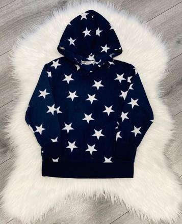Hviezdičková mikina veľ. 110/116, h&m,116