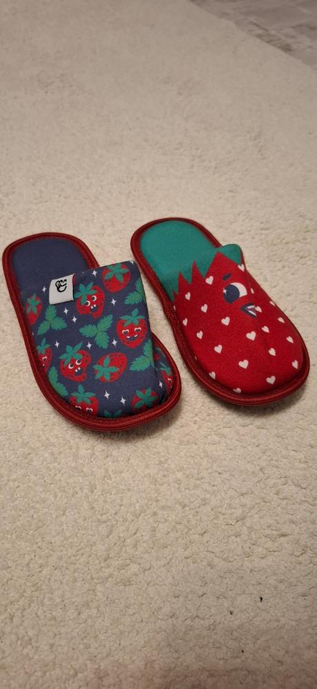 Papuče "jahodky", 29