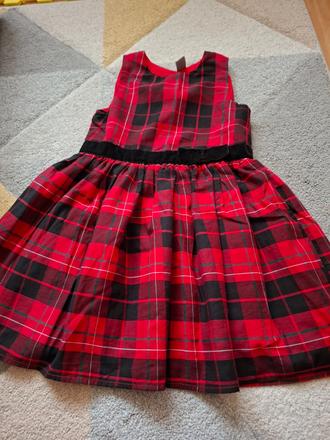 Šaty vianočné top stav, pepco,116