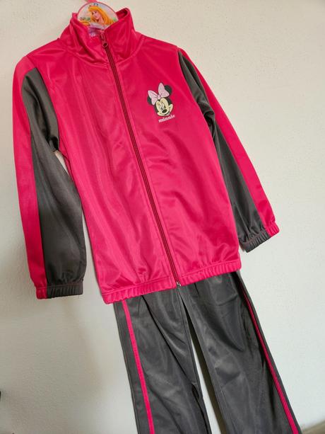 Disney minnie mouse komplet mikina + nohavice 128, disney,128