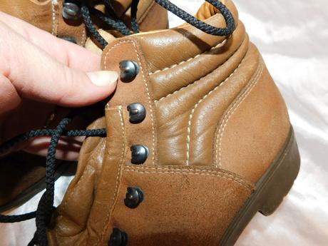 Luxusne kozene turisticke topanky, unisex, 36