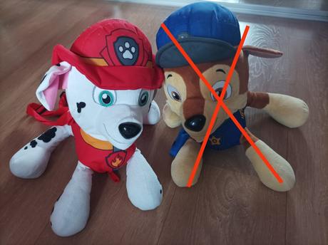 Tlapkova patrola batoh / plyšák,