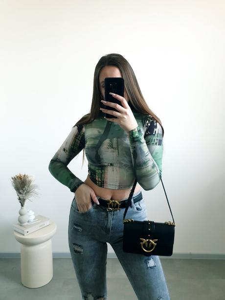 Crop top s, bershka,s