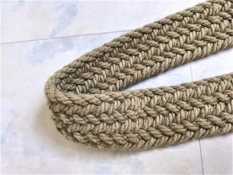 Naturálny jutový opasok,