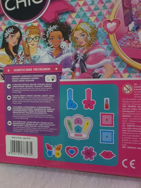 Adventný kalendár crazy chic,