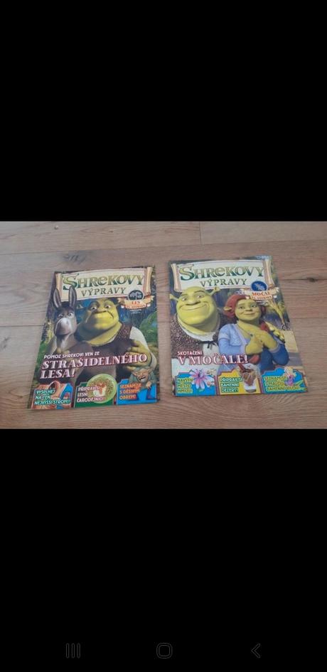 Časopisy shrek, 