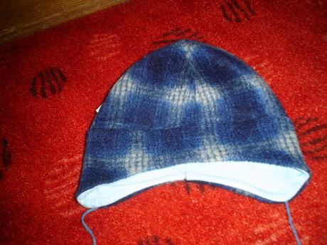 Flísová modrá čiapka, marvel,98