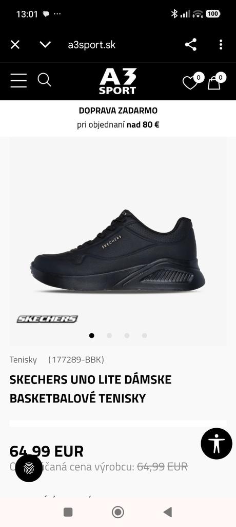 Tenisky skechers, skechers,41