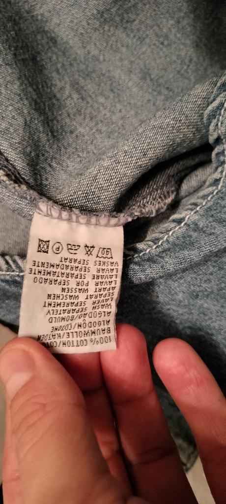 Oversize košeľa s až l, m