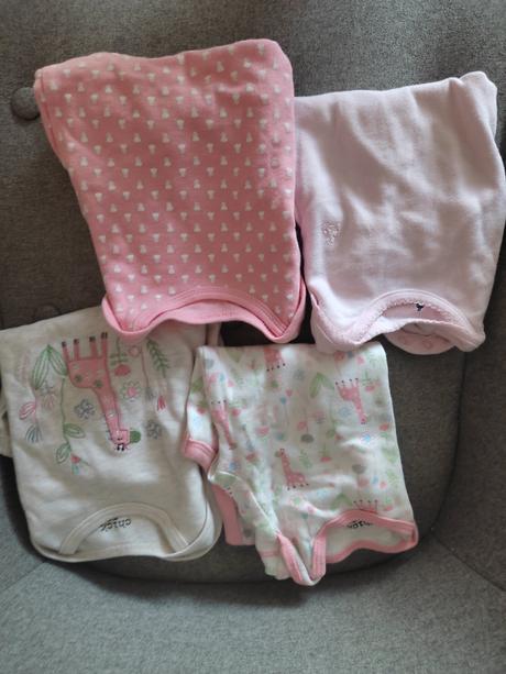 Balík oblečenia dievča 0-3 mesiace, 50–62